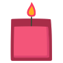 Candle Red